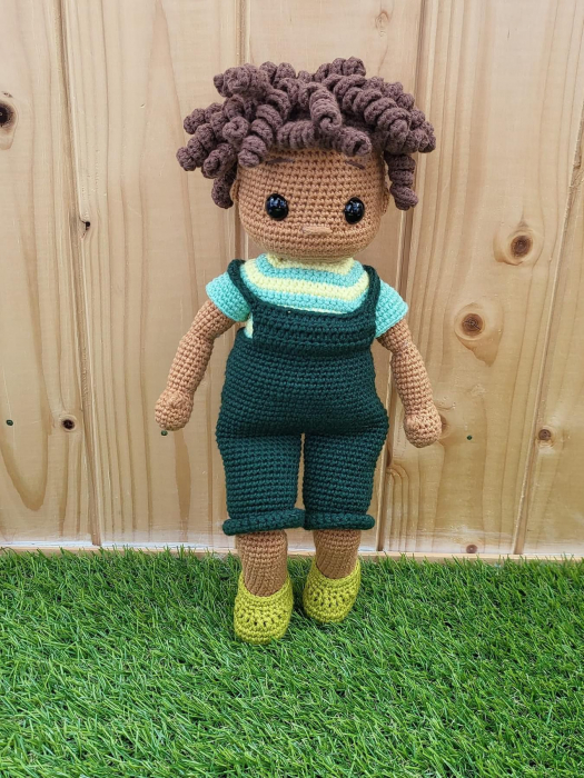 Papusa baietel crosetat 22 cm [1]