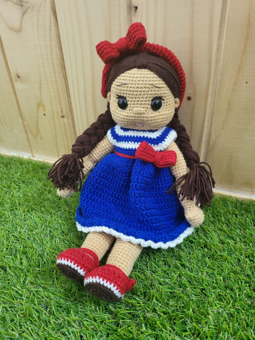 Papusica Hand Made crosetata 22 cm [1]