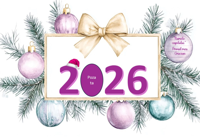 Tablou Personalizat – Primul Crăciun al Copilului Tău [3]