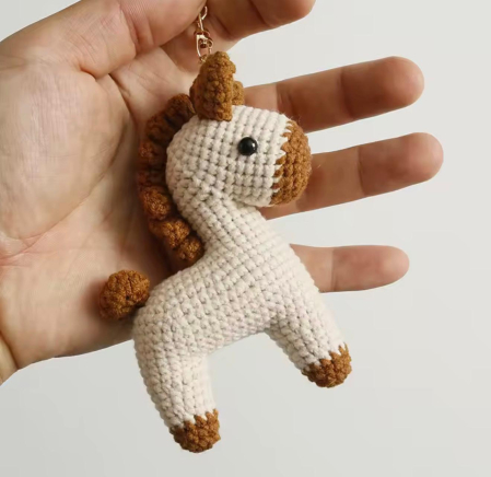 Traditionale - Crosetate - Breloc Croșetat – Ediție Anul Dragonului de Foc