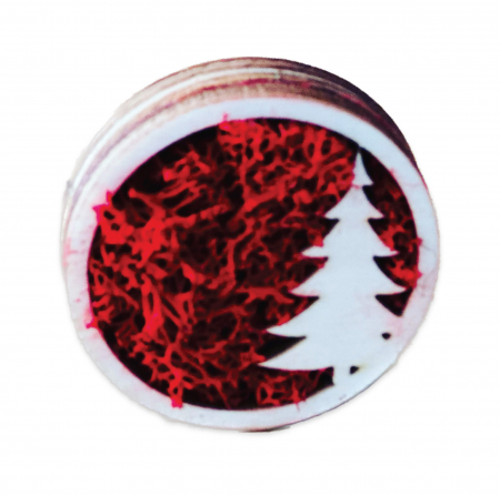 Toate produsele - Decoratiune din lemn Brad de Craciun cu licheni 5x5 cm