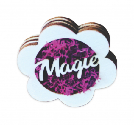 Toate produsele - Decoratiune Floare "Magie" cu licheni 5x5 cm