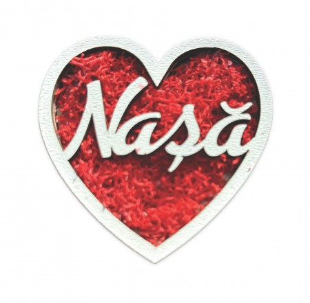 Martisor / Decoratiune cu licheni Hand Made personalizate pentru Sora, Sotie, Mama, Prietena, Colega, Iubita, Nasa, Bunica [2]