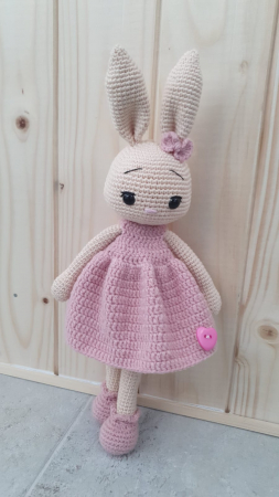 Traditionale - Crosetate - Jucarie Iepure Crosetat 22 cm