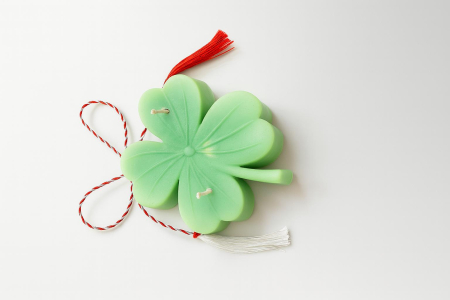 Lumanare Trifoi cu Patru Foi – Ceară de Soia Parfumată [1]