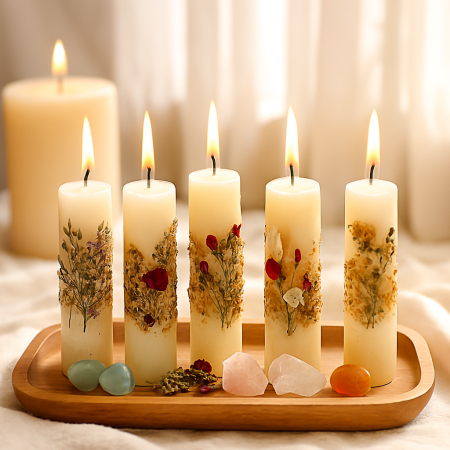 Pentru Suflet - Lumânări cu Intenție — Focul care ascultă dorințele