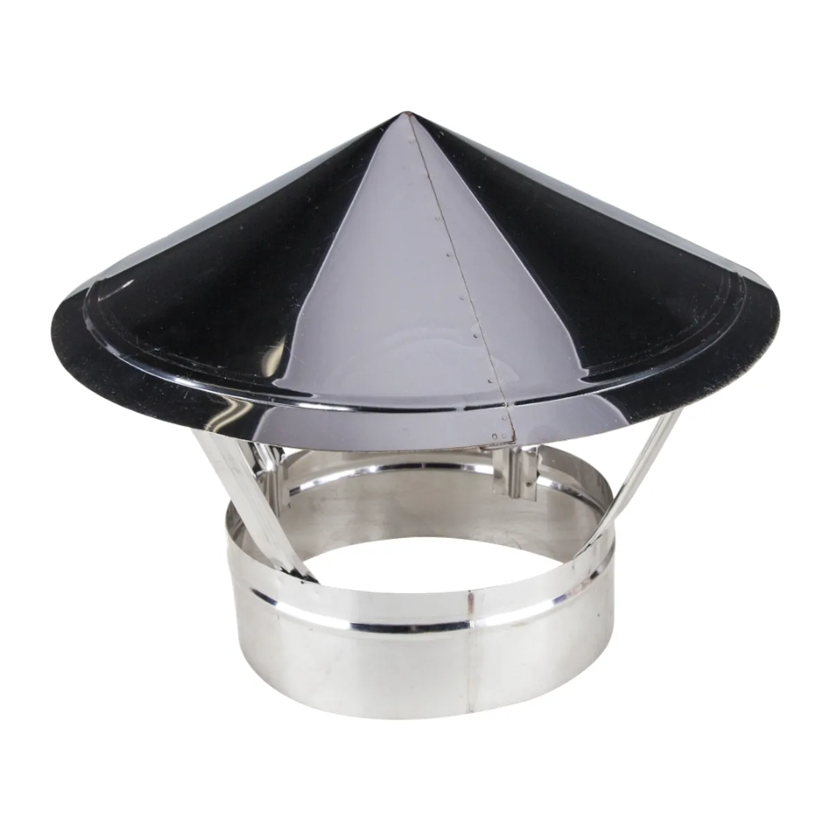 Capac terminal din inox pentru coșuri de fum, grosime 0,4 mm [1]