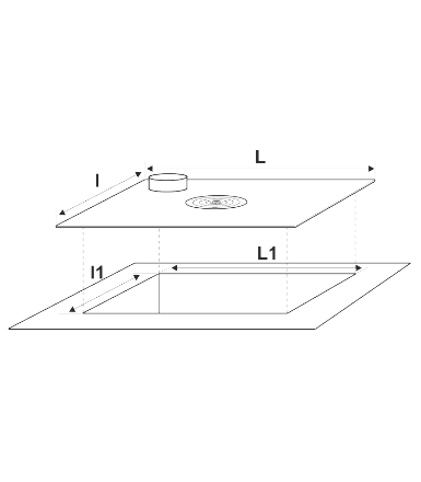 Plita fonta cu iesire burlan 380mm x 380mm [2]
