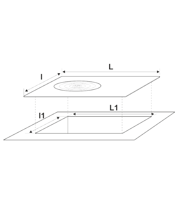 Plita fonta pentru sobe cu 3 cercuri 520mm x 320 mm [2]