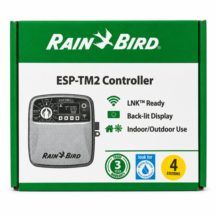 Programator irigații Rain Bird ESP-TM2, 4 zone, montaj exterior [3]