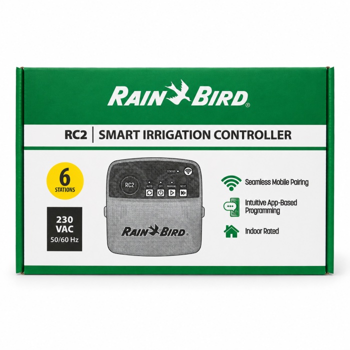 Programator irigatii Rain Bird RC2 6i WiFi, 6 zone, interior, 24V [3]