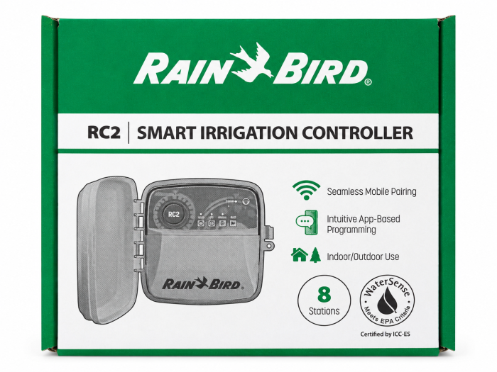 Programator irigații Rain Bird RC2 Wi-Fi 8 zone exterior 24V [2]