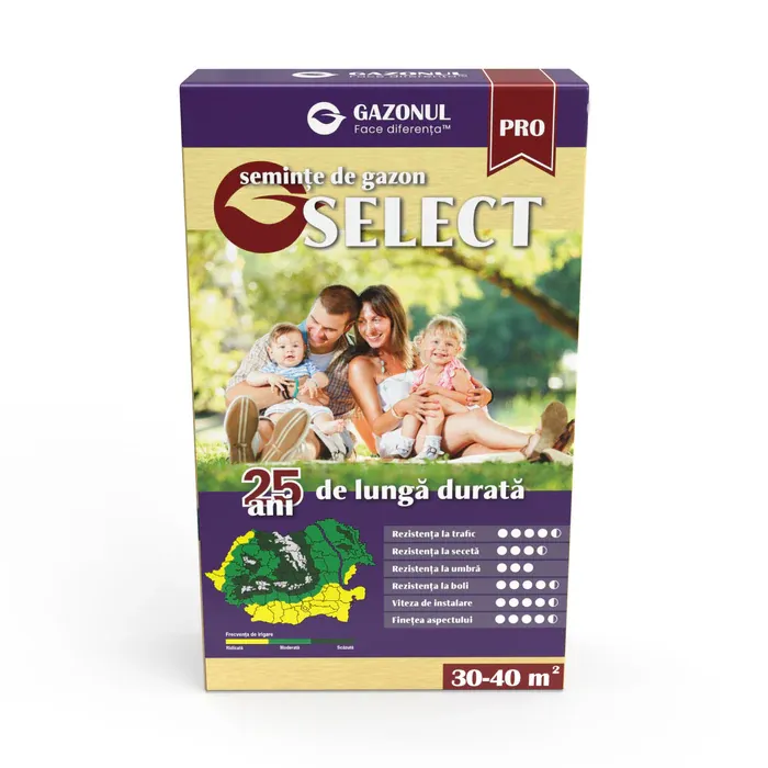 seminte gazon select 750g solaris garden peluza uniforma [2]