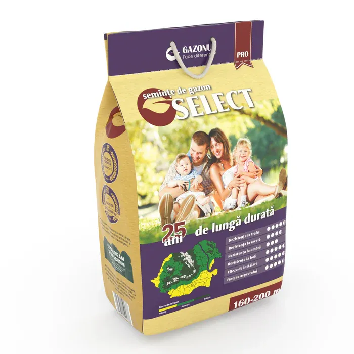 „amestec Select pentru peluze elegante – vedere pachet” [1]