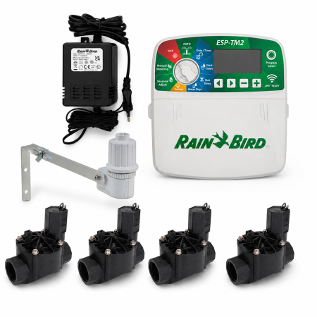 Pachete irigatii - Kit automatizare irigații Rain Bird 4 zone
