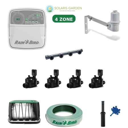 Kit irigații gazon Rain Bird 4 zone 400 mp – RC2 WiFi + 16× 3504 PC [4]