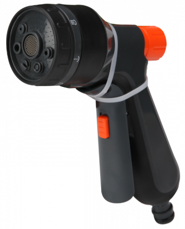 Aspersoare de grădină - Pistol de stropit cu 7 funcții + PLUS – reglabil și ergonomic | Solaris Garden