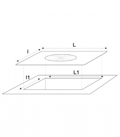 Plită fontă pentru sobă 1 ochi 475×315 mm – SolarisGarden.ro [1]