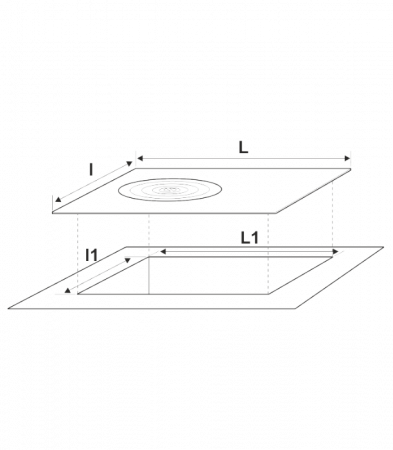 Plita fonta pentru sobe cu 3 cercuri 520mm x 320 mm [1]