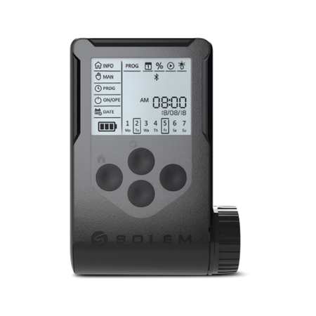 Programatoare irigatii pe baterii 9V - Programator irigații Solem WooBee 2 stații Bluetooth 9V