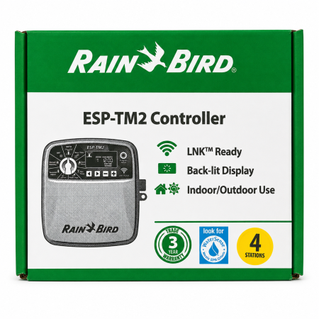 Programator irigații Rain Bird ESP-TM2, 4 zone, montaj exterior [2]