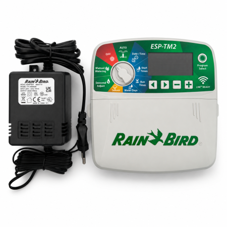 Irigații - Programator irigații Rain Bird ESP-TM2, 8 zone, montaj interior
