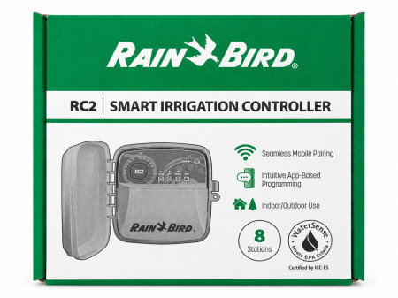 Programator irigații Rain Bird RC2 Wi-Fi 8 zone exterior 24V [1]
