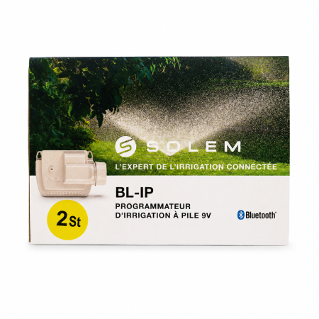 Programatoare irigatii pe baterii 9V - Programator irigații Solem BL-IP2 Bluetooth baterie 9V