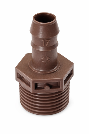 Irigații prin picurare - Racord drept picurare Rain Bird – 3/4 FE la 17 mm pentru irigații