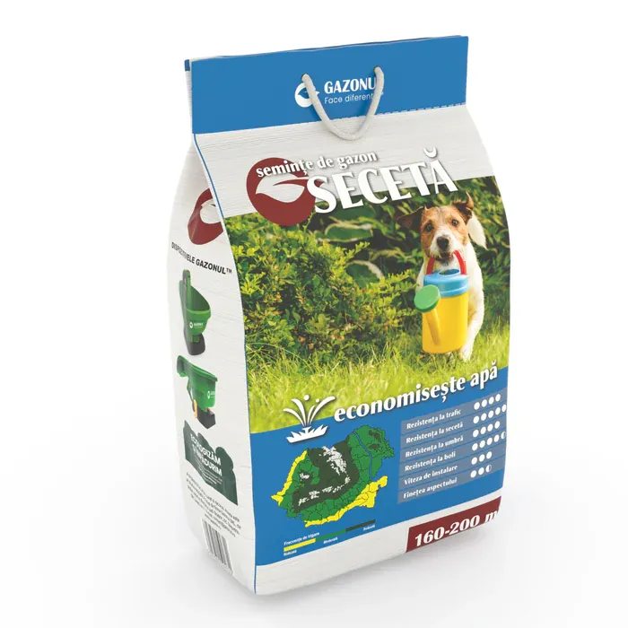 Semințe gazon - seminte gazon seceta 4kg sac solaris garden