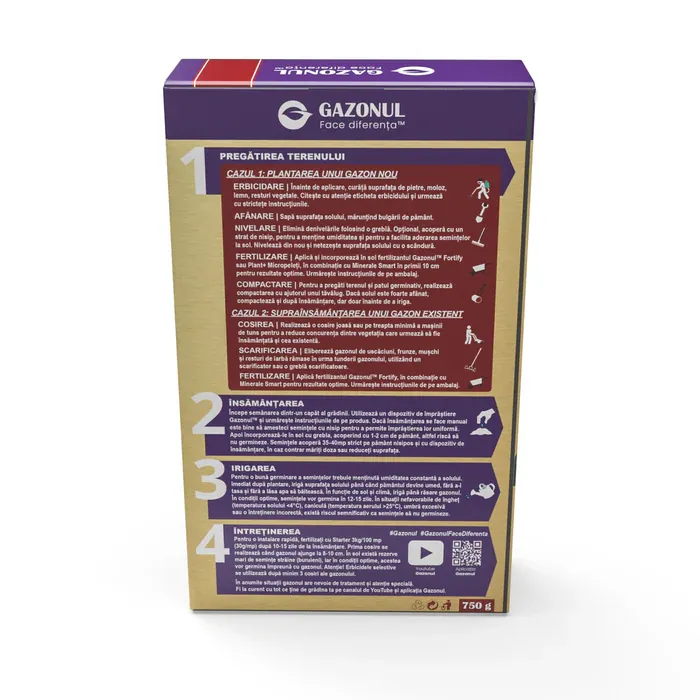 seminte gazon select 750g solaris garden peluza uniforma [2]