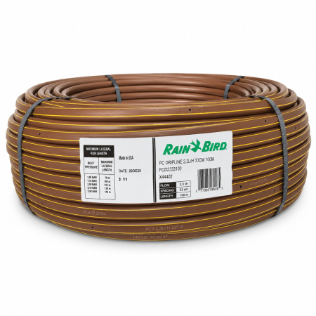 Irigații - Tub picurare Rain Bird PCD 2,3 l/h, 33 cm, 100 m