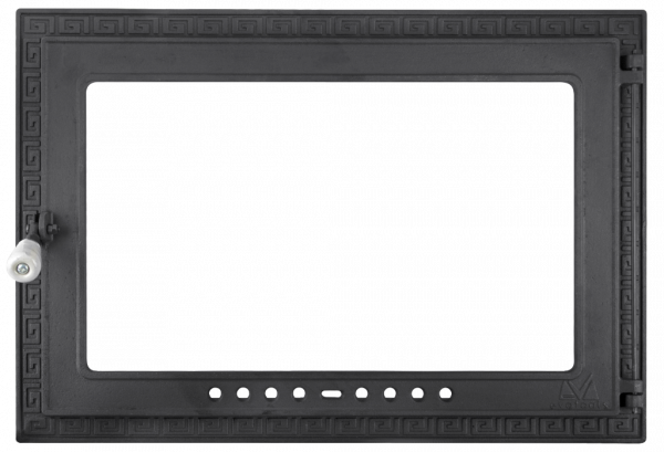 usa semineu fonta cu geam 66x45.5 cm cleme [2]