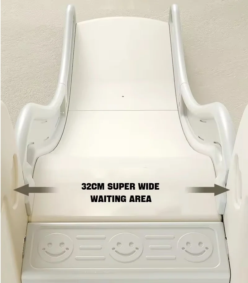 Ansamblu de joaca, pentru copii 1-4 ani, interior/exterior, leagan, tobogan, piscina cu bile, cos baschet, gri [3]