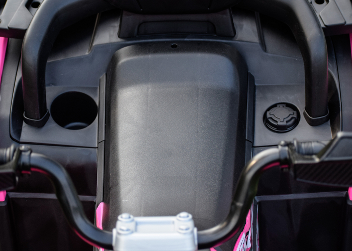 Children's electric ride on ATV 4x4 SuperOffroad, 140W 12V, with remote control, for 3-9 years, pink [7]