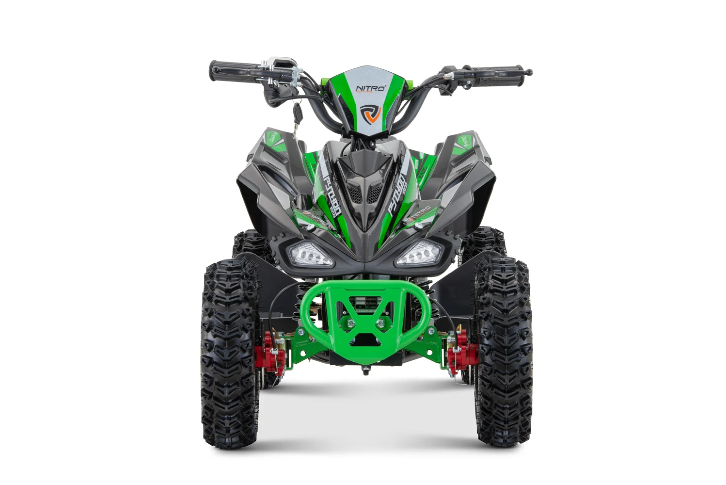 NITRO ECO Python Electric ATV 1000W 36V, Snowy Tyres, 3 Speeds, Green [9]