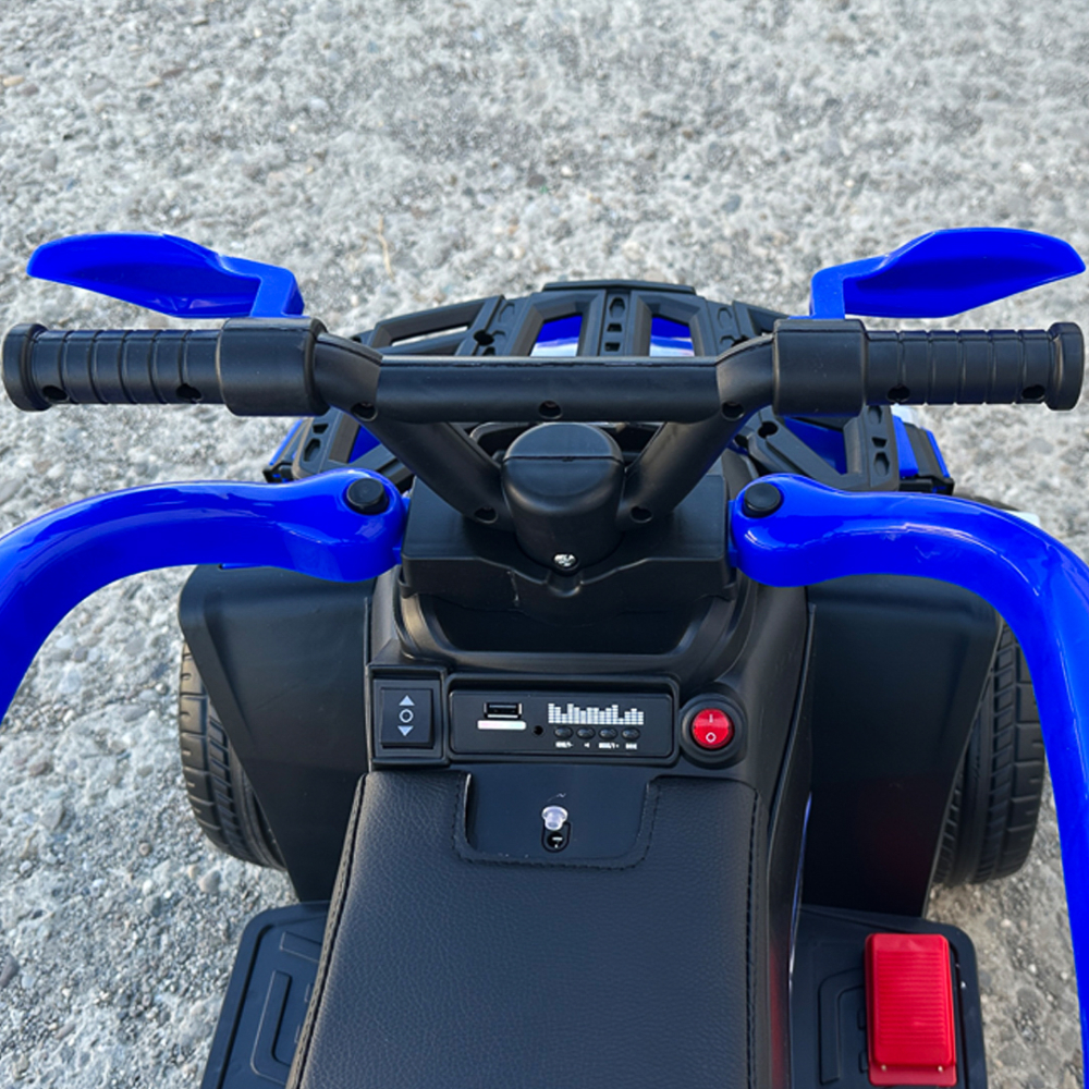 Ride-on electric atv 4 in 1 for children, 35W, 6V, premium, blue [9]