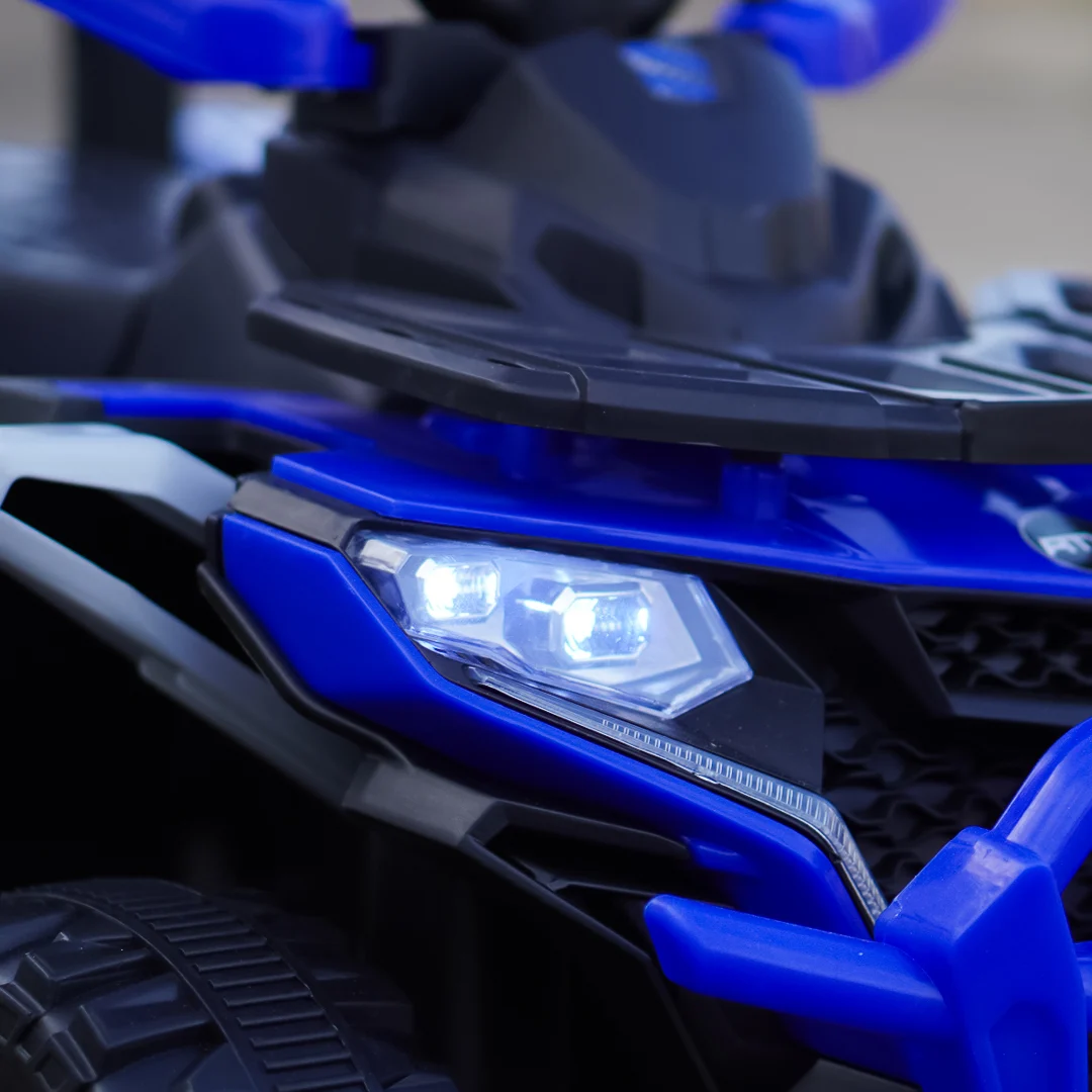 Ride-on electric atv 4 in 1 for children, 35W, 6V, standard, blue [6]