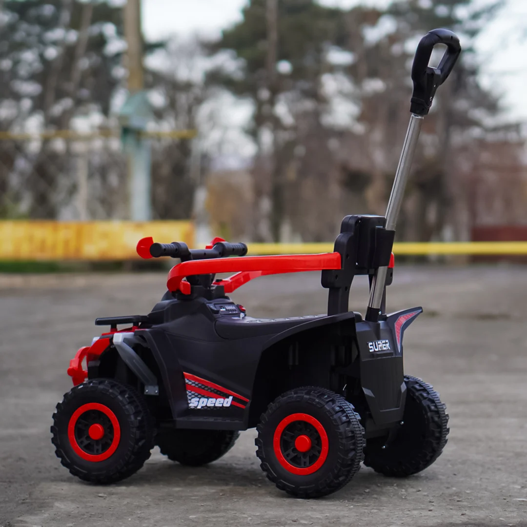 Ride-on electric atv 4 in 1 for children, 35W, 6V, standard, red [9]