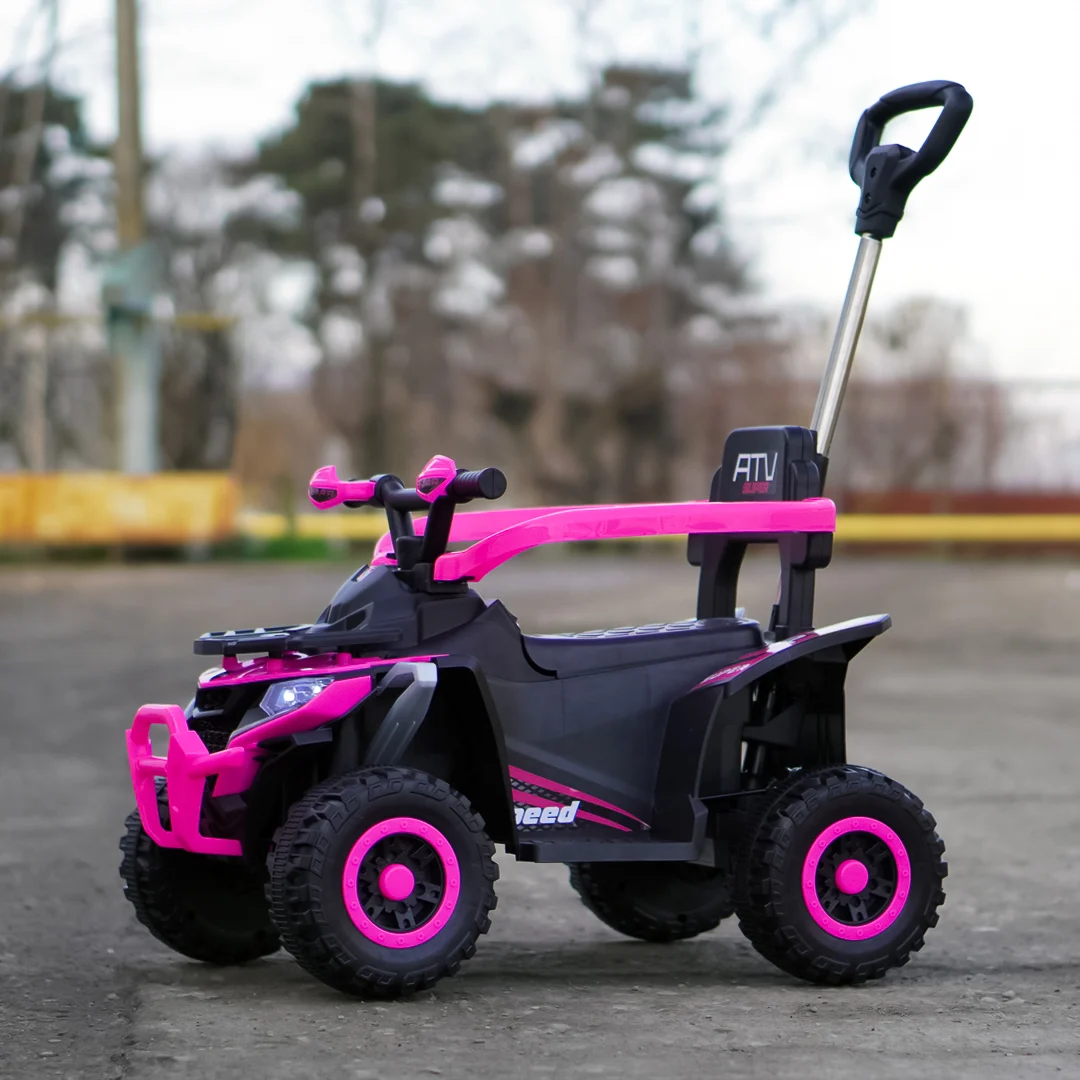 Ride-on electric atv 4 in 1 for children, 35W, 6V, standard, pink [2]