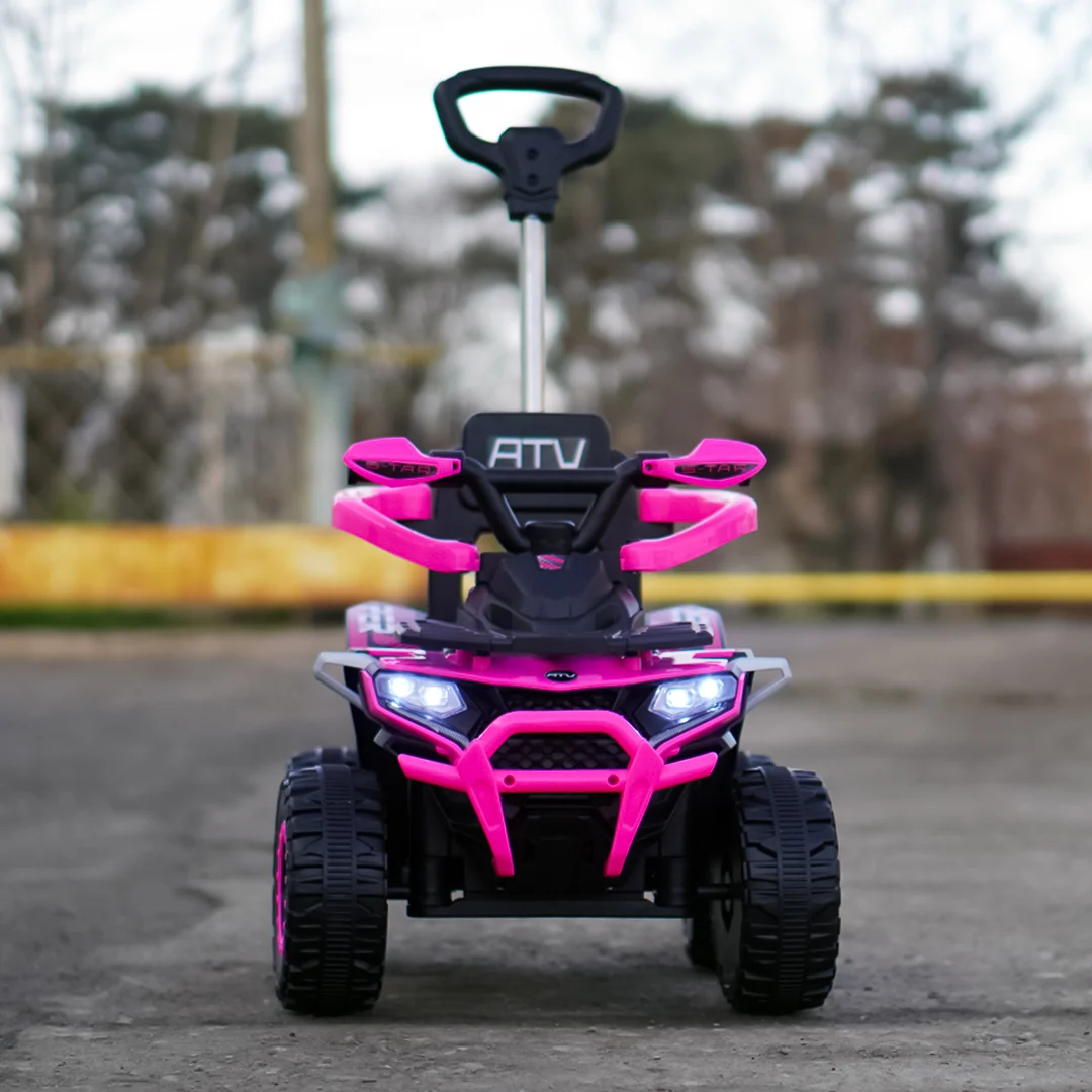 Ride-on electric atv 4 in 1 for children, 35W, 6V, standard, pink [3]