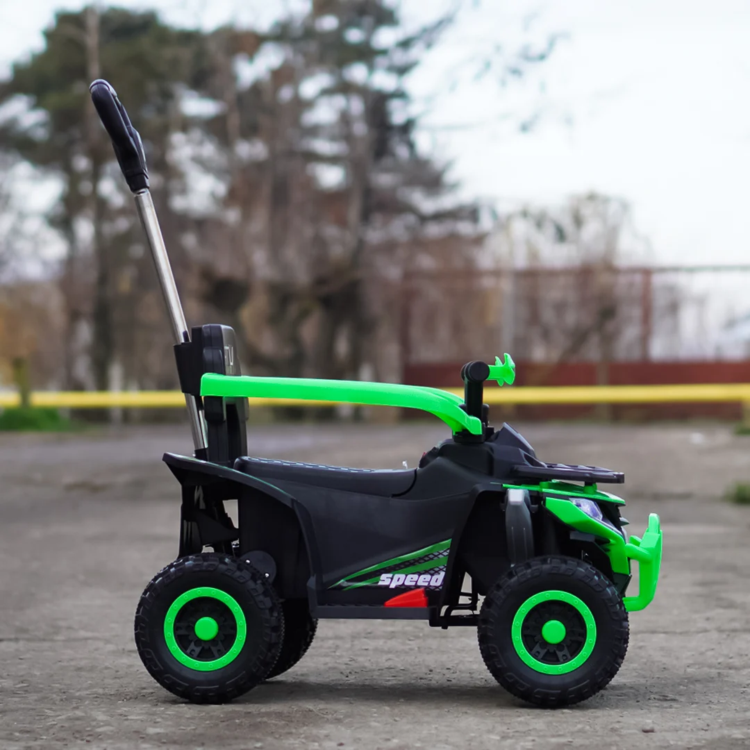 Ride-on electric atv 4 in 1 for children, 35W, 6V, standard, green [4]