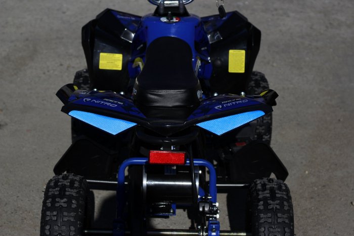 ATV Electric Eco Avenger 1000W 48V cu 3 Trepte de Viteza #Albastru [7]