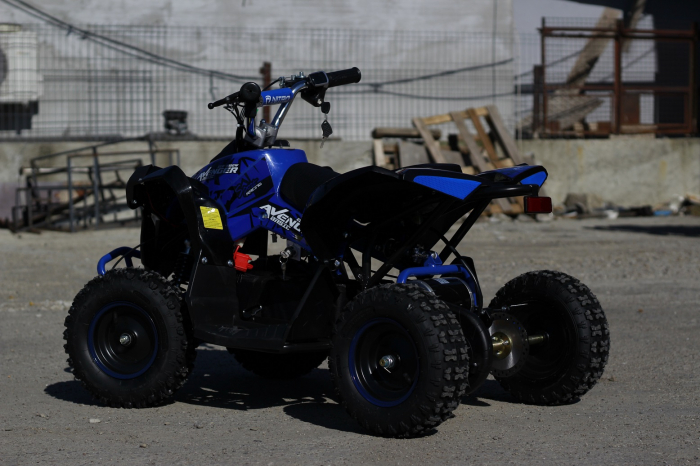 ATV Electric Eco Avenger 1000W 48V cu 3 Trepte de Viteza #Albastru [8]