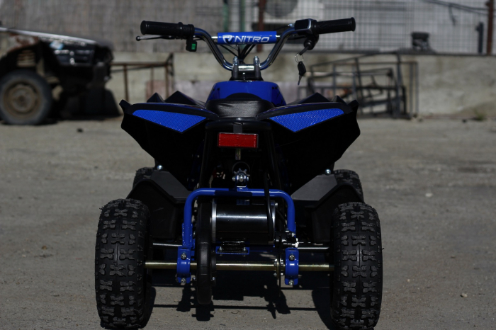 ATV Electric Eco Avenger 1000W 48V cu 3 Trepte de Viteza #Albastru [6]