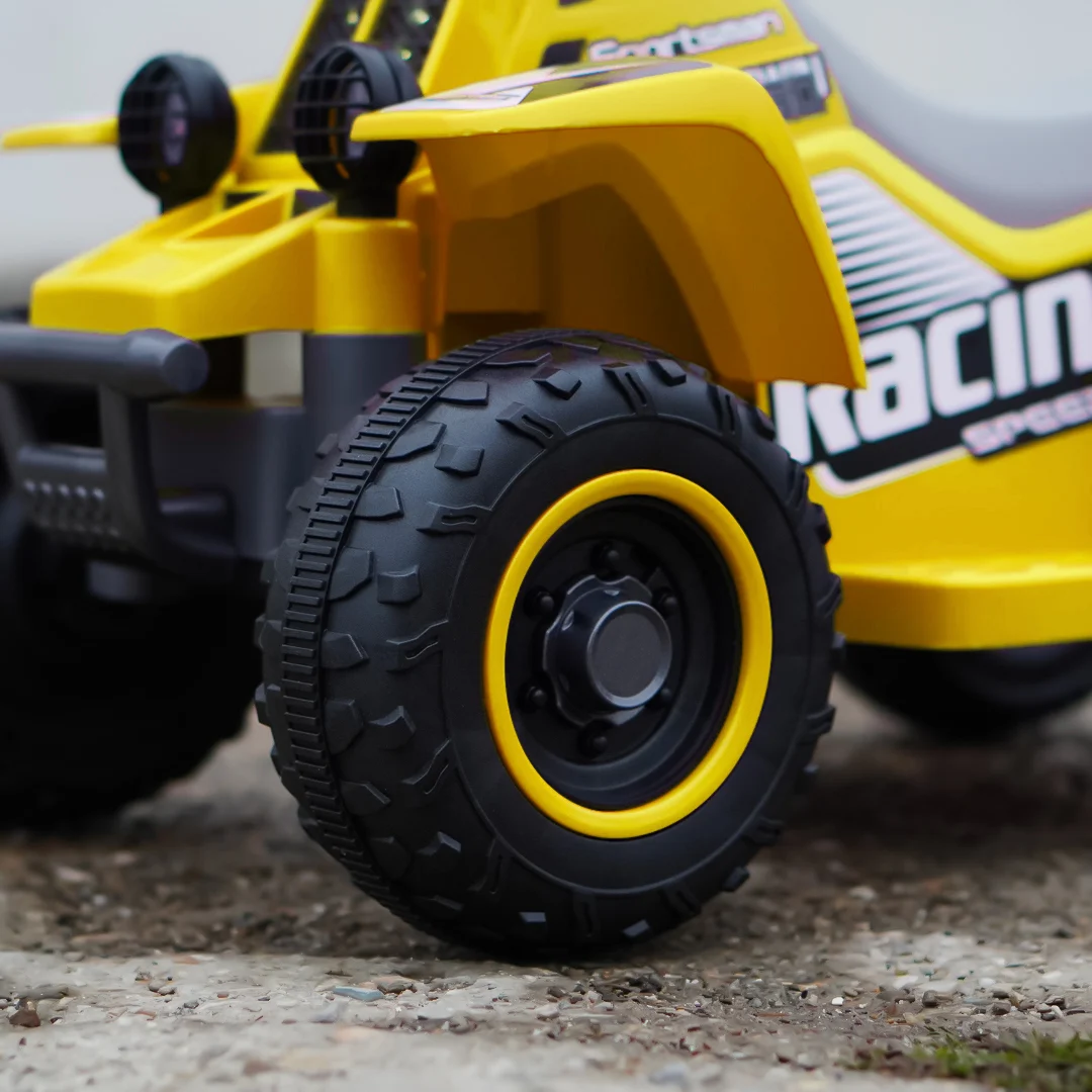 ATV electric model, CUBA 35W 6V  telecomanda inclusa, galben [4]