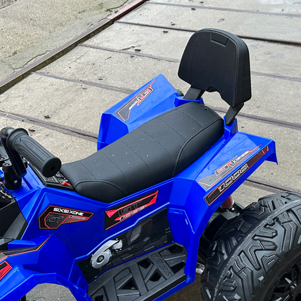 ATV electric MonsterQuad 400W, 24V, 14Ah, echipare PREMIUM, albastru [12]