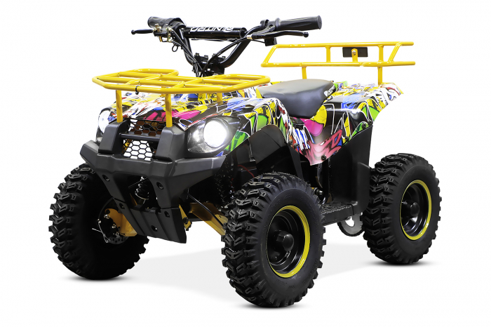 ATV electric NITRO ECO Torino Cross 800W 36V #Galben [1]