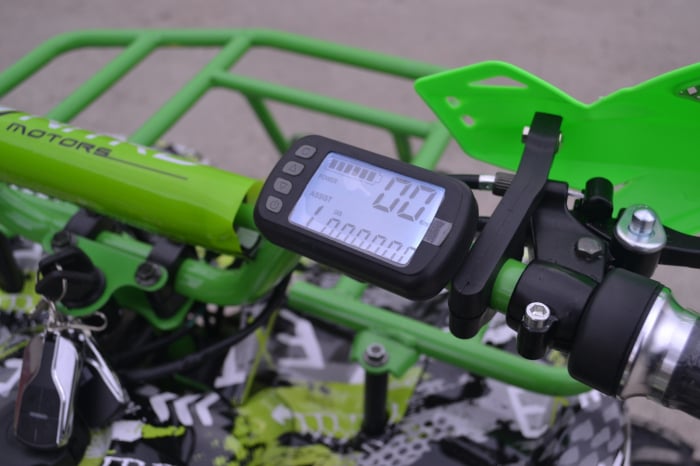 ATV electric NITRO Eco Toronto 1000W 48V 20Ah cu DIFERENTIAL #Verde [9]