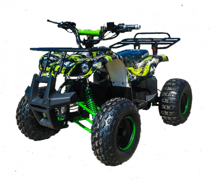 ATV electric NITRO Eco Toronto 1000W 48V 20Ah cu DIFERENTIAL #Verde [1]